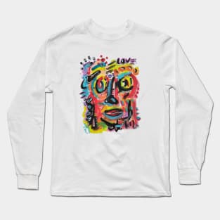 face Long Sleeve T-Shirt